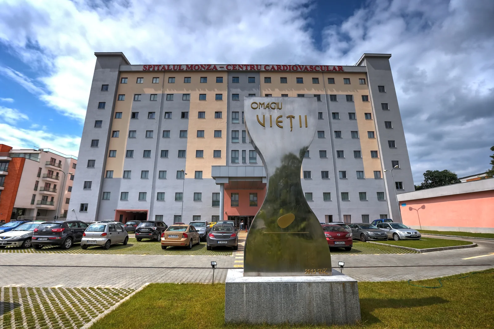Стадион Arena Națională Бухарест во время мероприятия — вид с трибуны