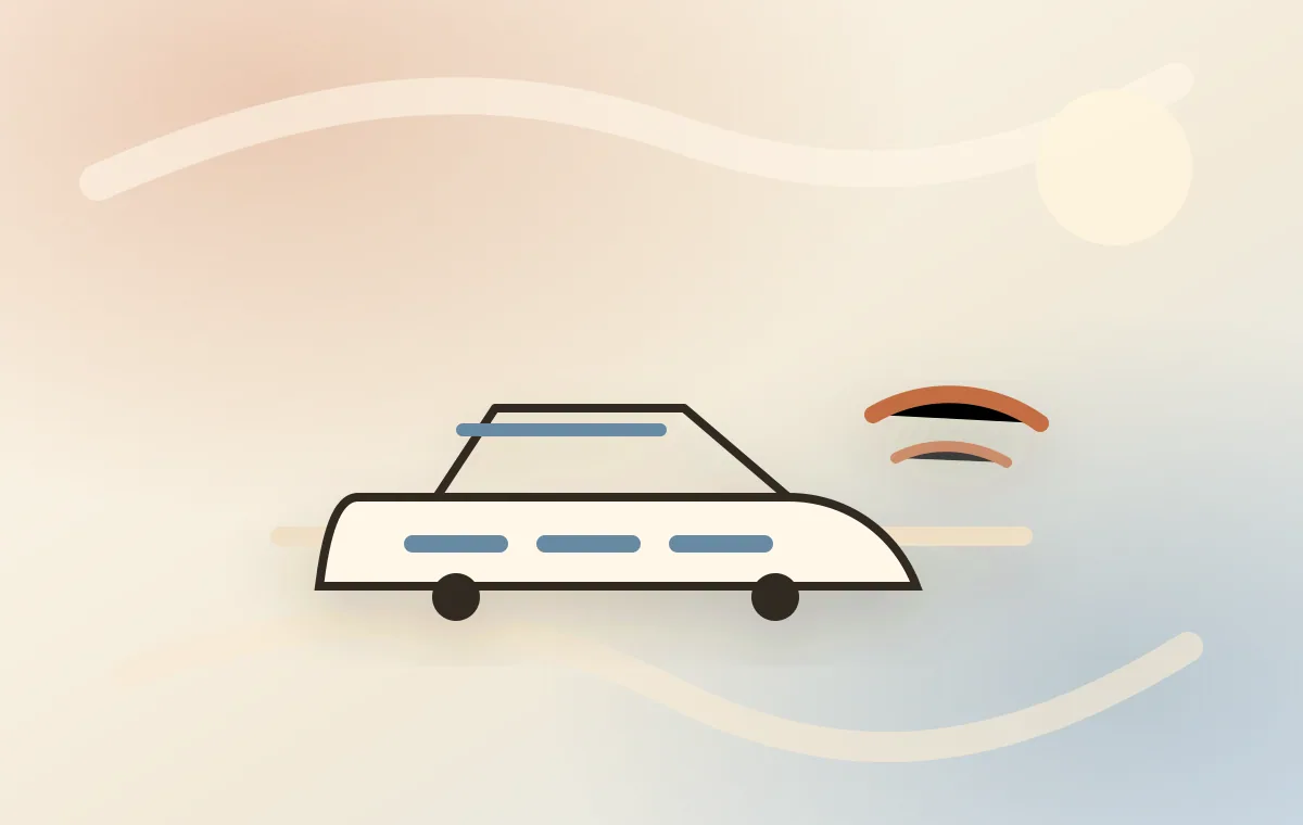 Illustration of the airport train toward Serene Studio and Piata Muncii